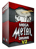 Mega Metal Drum Loops V2 for Garageband